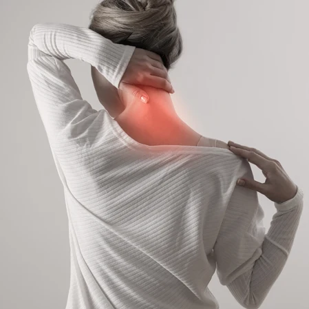 Woman With Neck Pain